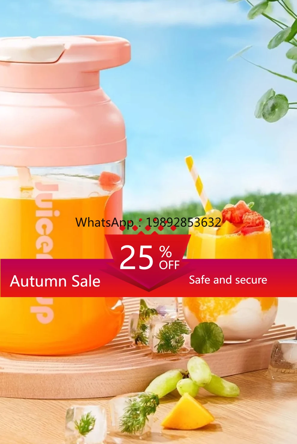 Extracteur de jus portable CC2 - Juicer avis et prix