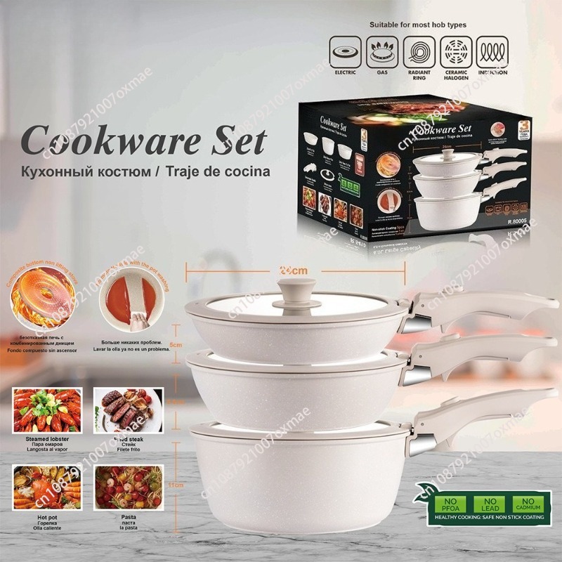 Ensemble de 3 pièces amovibles - Induction Cooker avis et prix