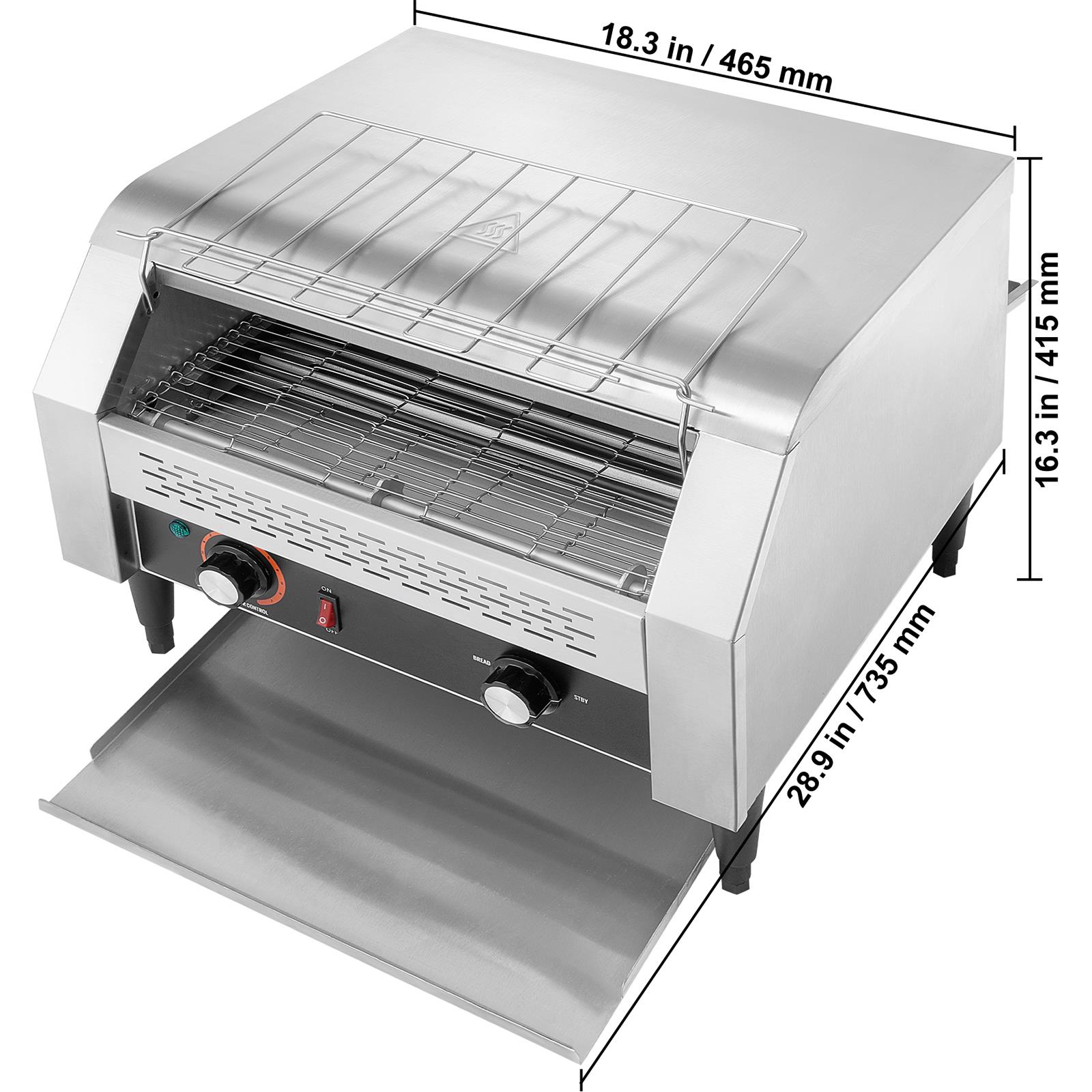 Grille-pain à convoyeur commer - Toaster avis et prix