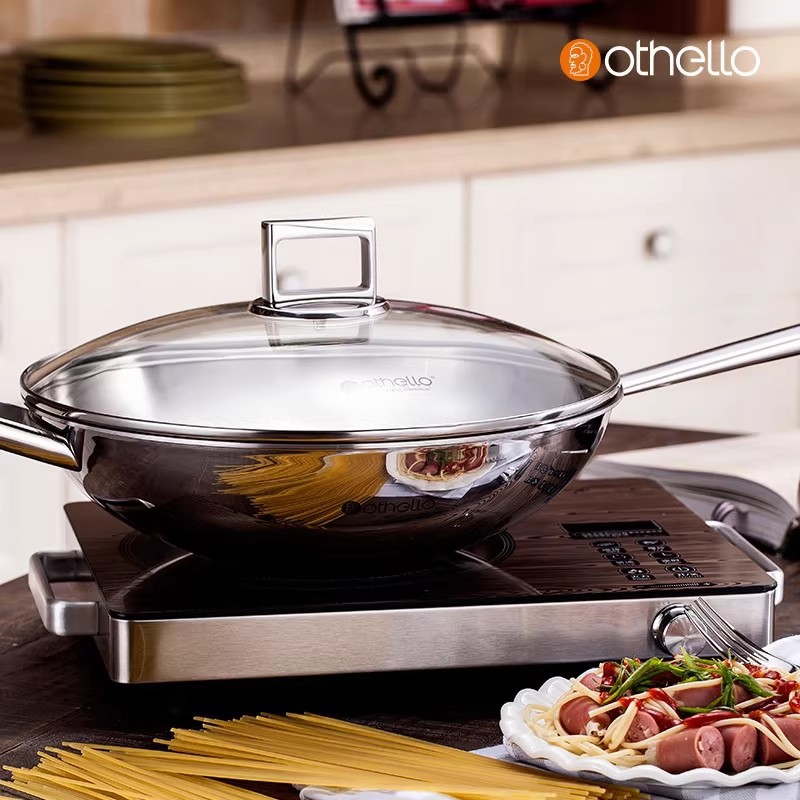 Wok en acier inoxydable 18/10  - Induction Cooker avis et prix