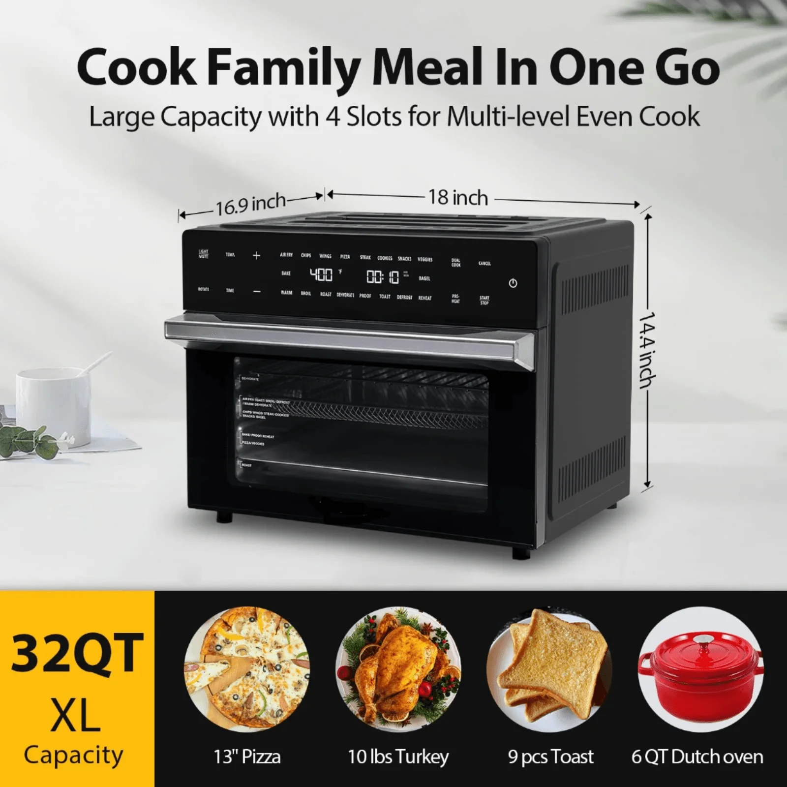 &Pour la cuisine, four à fritu - Air Fryer avis et prix